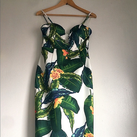 TIGER MIST Green Tropics Miranda Dress - Picture 4 of 11